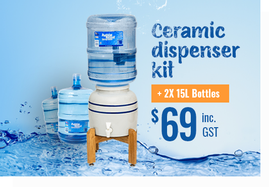 Aussie Natural Ceramic Water Dispenser Special